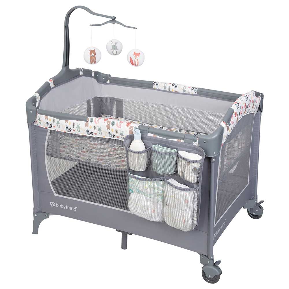 babytrend GoLite Twins Nursery Center Drip Drop Blue Buy at